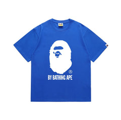 BAPE Ape Head Logo Graphic T-Shirt Blue