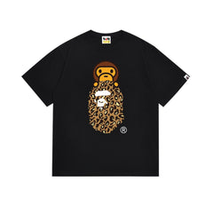 BAPE Leopard Ape Head Graphic T-Shirt