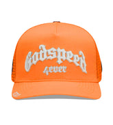 Godspeed Forever Trucker Hat Citrus Orange