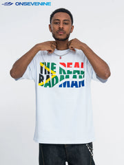 ONSEVENINE "The Real Madman" South African Flag Graphic Tee