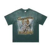 ONSEVENINE "Companion" Praying Cherub Graphic Tee
