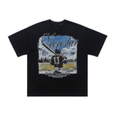 ONSEVENINE "Necrostar" Baseball Player Graphic Tee
