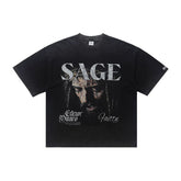 ONSEVENINE "SAGE" Crown of Thorns Graphic Tee