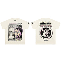 HELLSTAR Breaking News Graphic T-Shirt