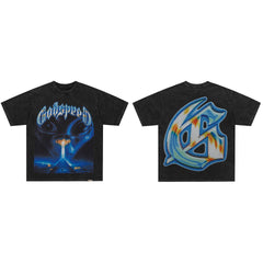 GodSpeed Cosmic Alien Graphic T-Shirt
