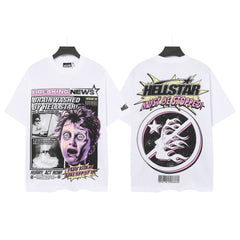HELLSTAR Breaking News Graphic T-Shirt