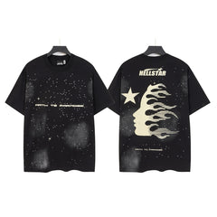 HELLSTAR Path to Paradise Graphic T-Shirt – Black