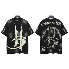 HELLSTAR Flame Graphic T-Shirt