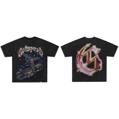 GodSpeed Cosmic Graphic Washed T-Shirt