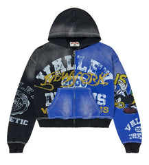 Vale Forever Bipolar Zip Up Black