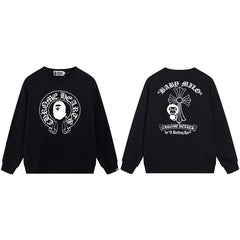 BAPE Graphic Logo Crewneck Sweatshirt