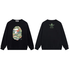 BAPE Hot Wheels Ape Head Graphic Crewneck Sweatshirt