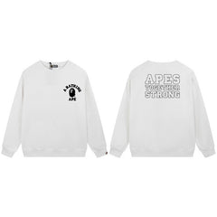 A BATHING APE Apes Together Strong Logo Crewneck Sweatshirt