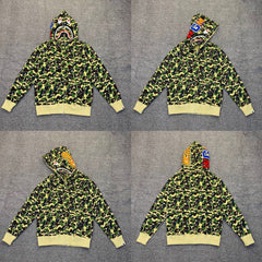 BAPE Shark Camo Full Zip Hoodie