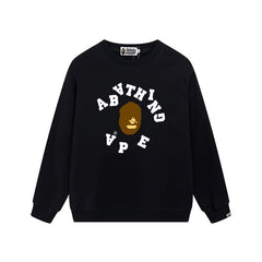 BAPE College Ape Head Logo Crewneck Sweatshirt