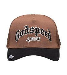 Godspeed Forever Trucker Hat Brown/Black
