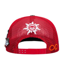 Godspeed Forever Trucker Hat Red