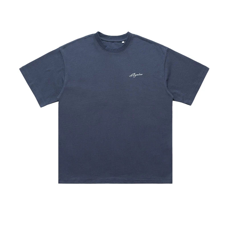 ONSEVENINE "Don't Give Up / Aspire" Quote Graphic Tee