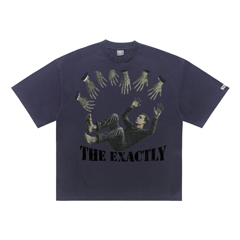 ONSEVENINE "The Exactly" Surreal Graphic Tee