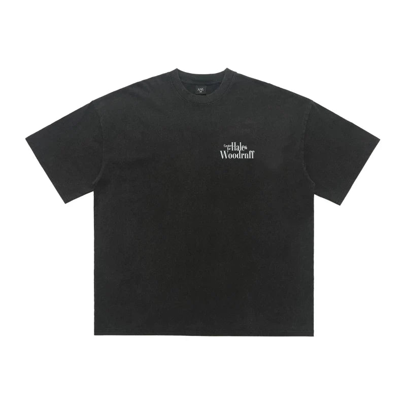 ONSEVENINE Classic Art Framing Back-Graphic Tee