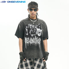 ONSEVENINE Rock Band Graphic Tee