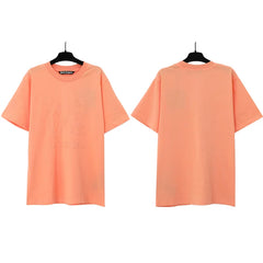 Palm Angels Washed Sketch Bear Graphic T-Shirt - Peach Orange