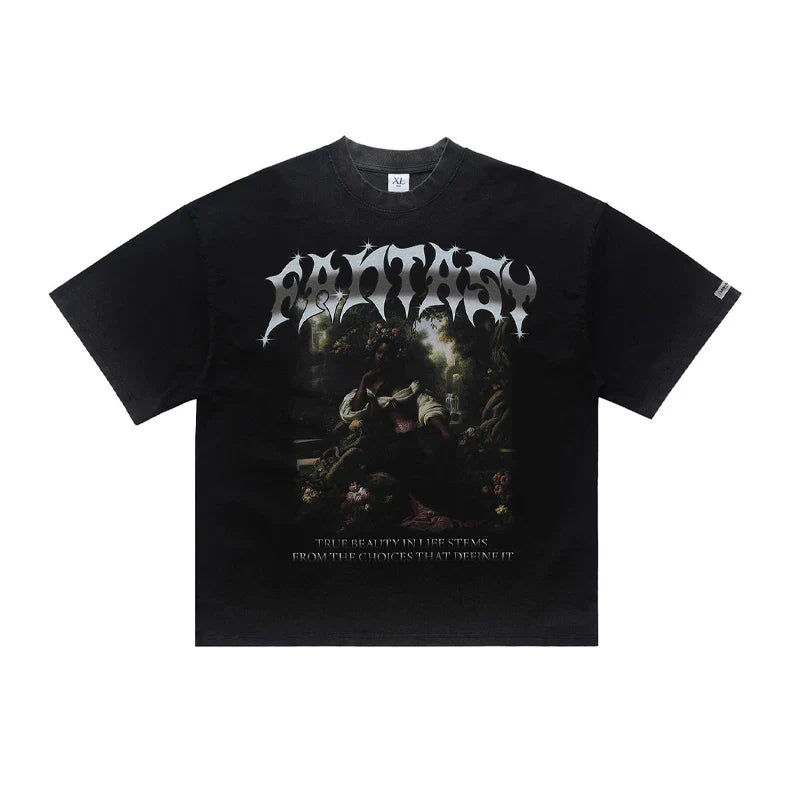 ONSEVENINE Renaissance Art Graphic Tee