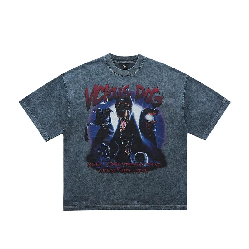 ONSEVENINE "Vicious Dog" Graphic Tee