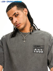 ONSEVENINE "Hideout EST 1998" Patch Sweatshirt