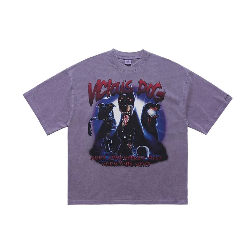 ONSEVENINE "Vicious Dog" Graphic Tee