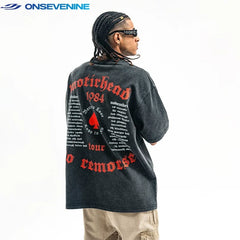ONSEVENINE "Motörhead 1984 Tour" Back-Graphic Tee