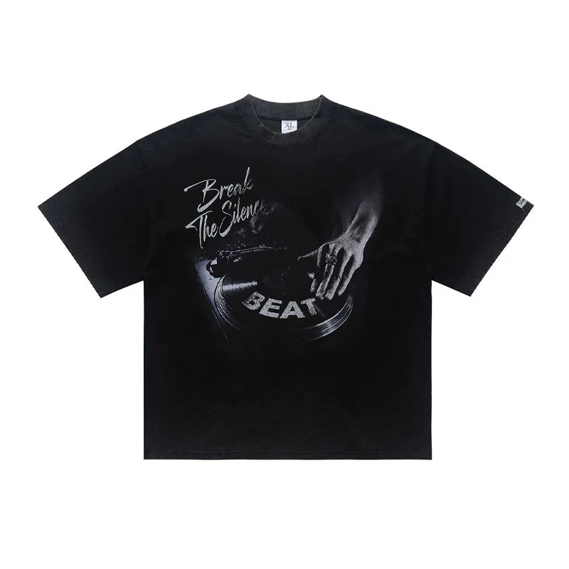 ONSEVENINE "Break the Silence" DJ Graphic Tee