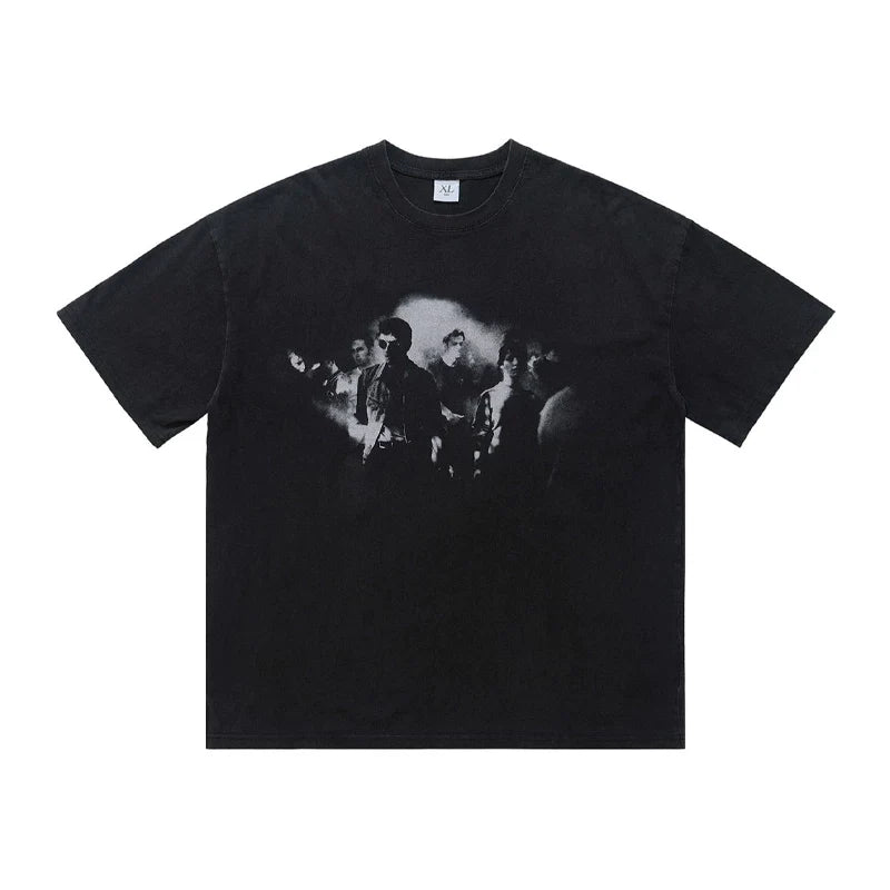 ONSEVENINE Vintage Band Photo Graphic Tee