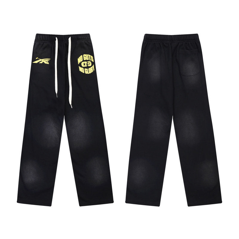 HELLSTAR Black No Guts No Glory Sweatpants