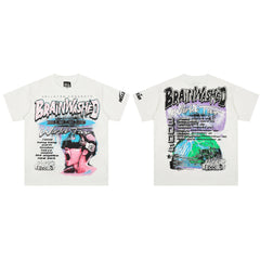 HELLSTAR Brainwashed World Tour T-Shirt – White
