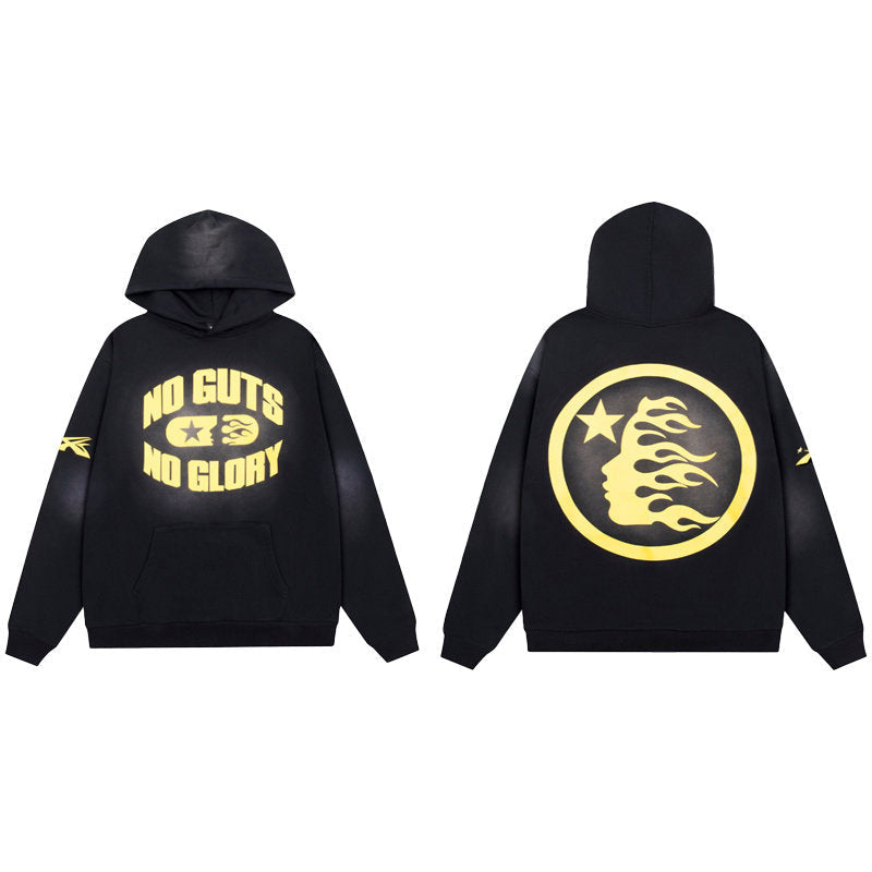 HELLSTAR No Guts No Glory Black Hoodie