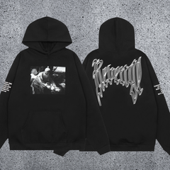 REVENGE Gothic Graphic Hoodie – Black