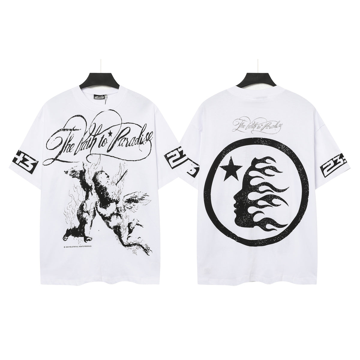 HELLSTAR The Path to Paradise Graphic T-Shirt