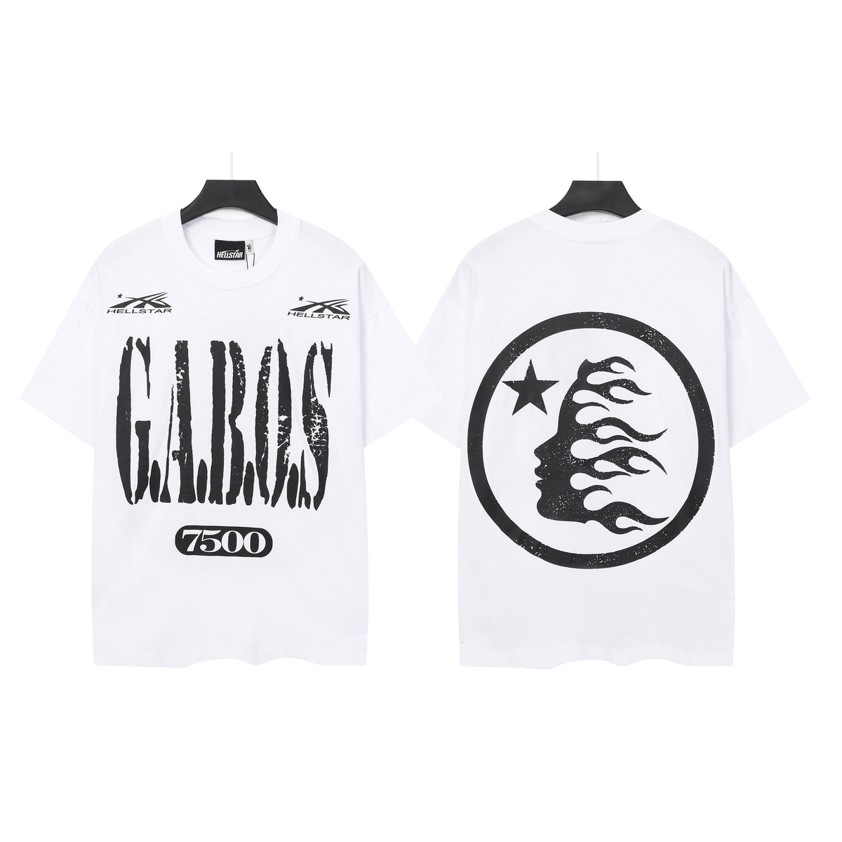 HELLSTAR GRAFFITI 7500 Graphic T-Shirt – White