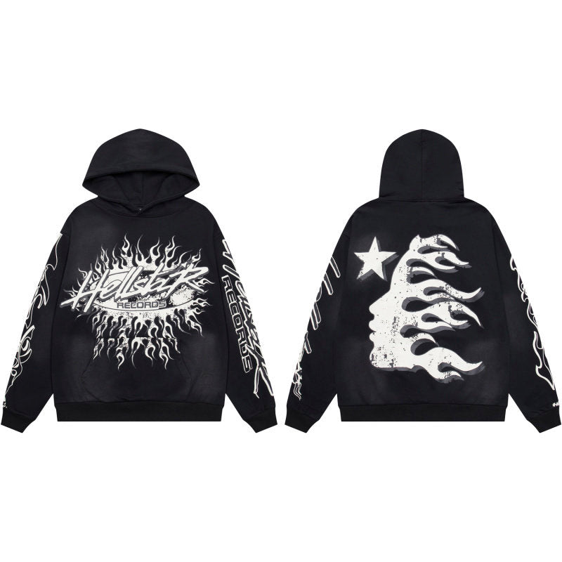 HELLSTAR Records Graphic Hoodie