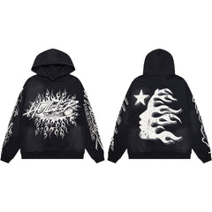 HELLSTAR Records Graphic Hoodie