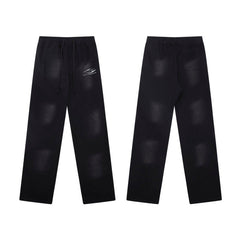 HELLSTAR Minimal Logo Sweatpants Black
