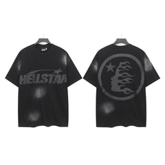 HELLSTAR Shadow Logo Oversized T-Shirt