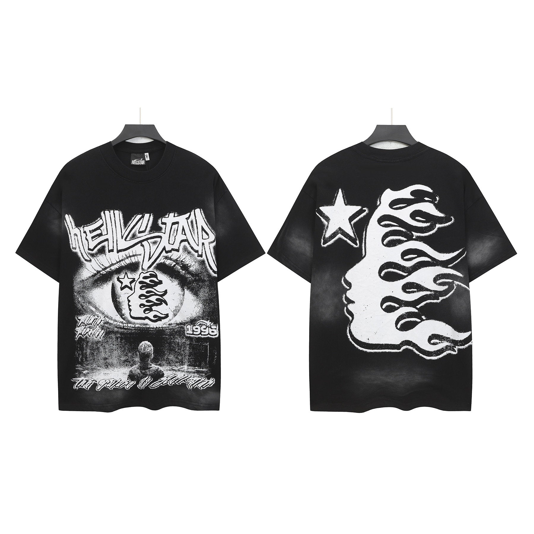HELLSTAR Graphic Star Black T-Shirt