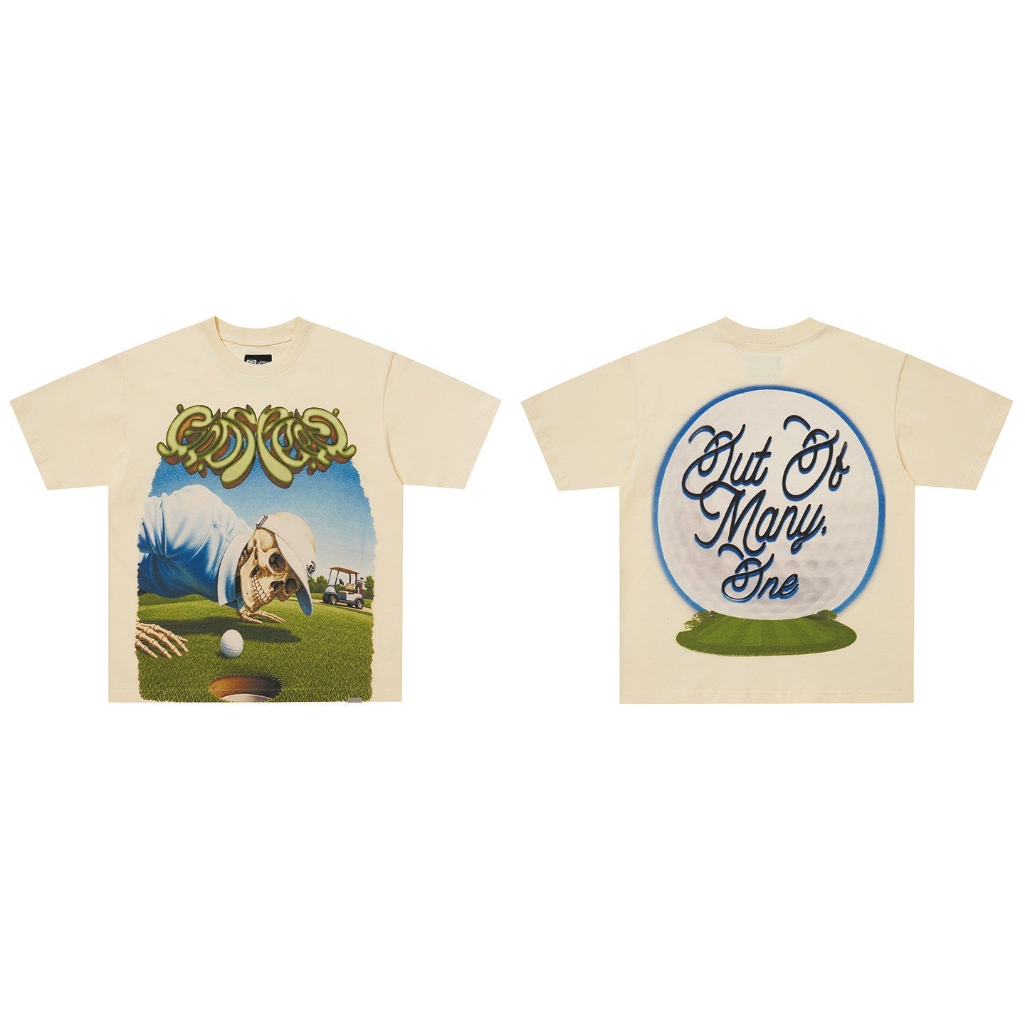 GodSpeed Out of Many One Cream Graphic T-Shirt