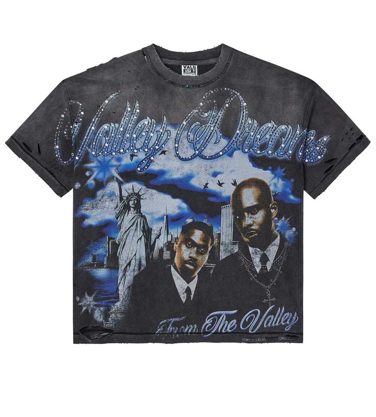 Vale Forever Godfather Bling Tee Black