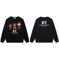 A Bathing Ape E.T. Graphic Crewneck Sweatshirt