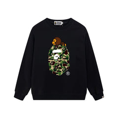 BAPE Camo Ape Head Crewneck Sweatshirt